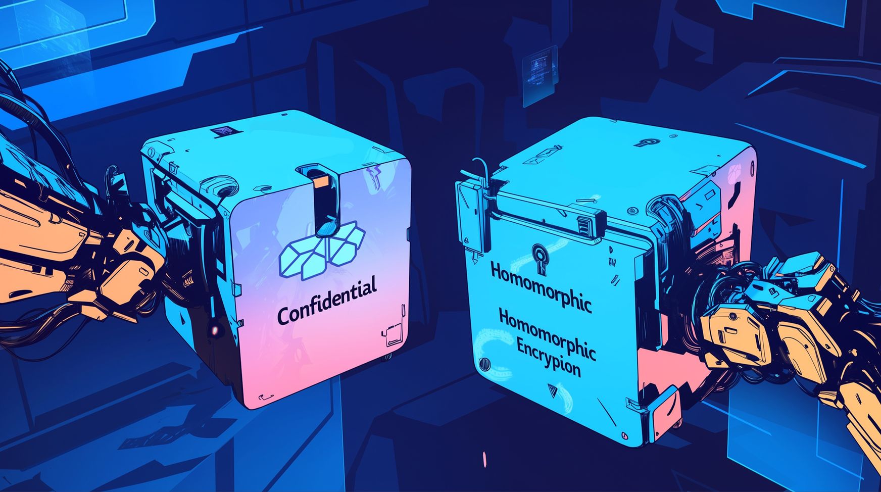 Confidential Computing vs Homomorphic Encryption (FHE)