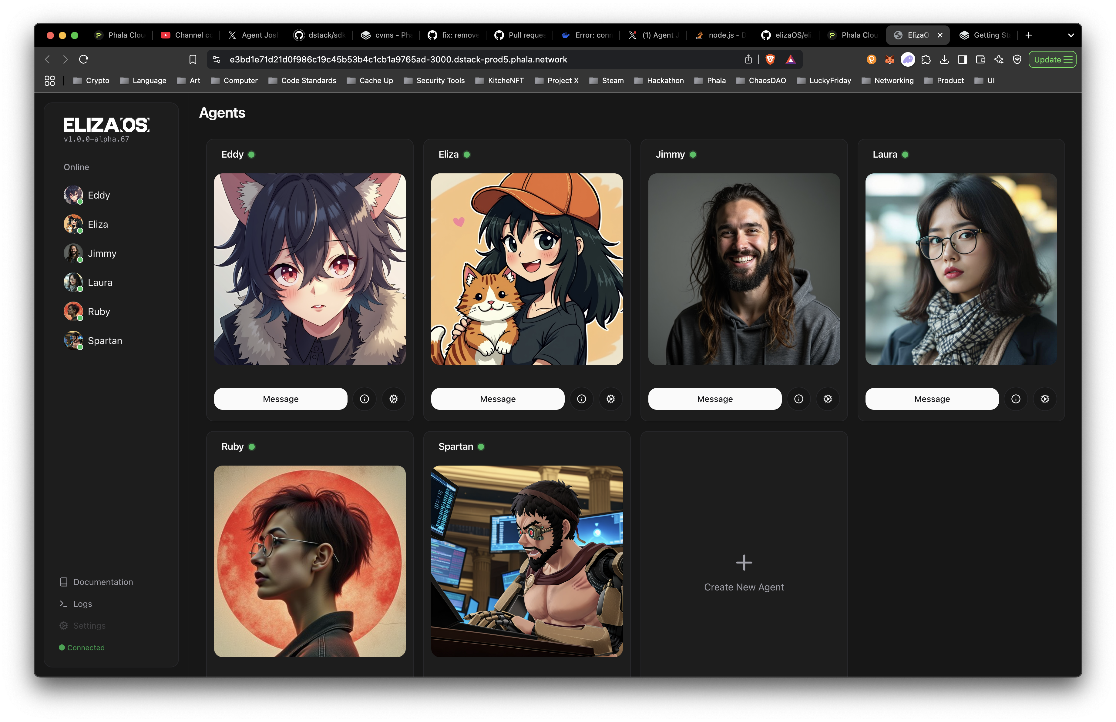 Launch Eliza V2 Beta Agent Swarms with TEE Security on Phala Cloud