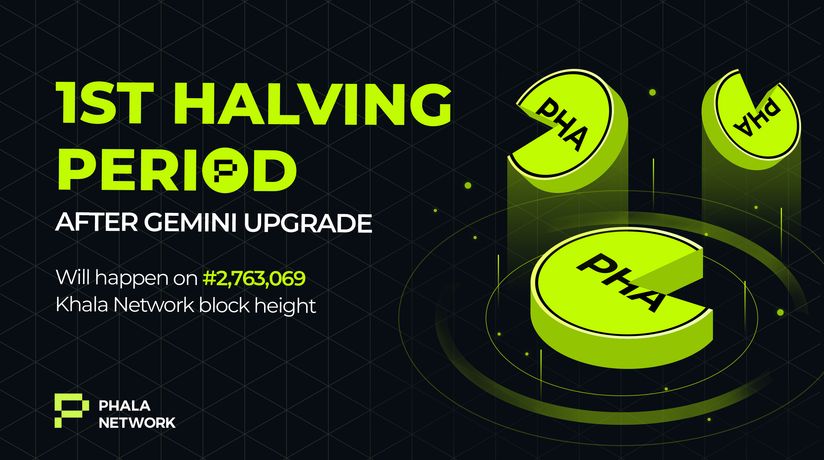 1st Halving Period Will Happen on #2,763,069 Khala Block Height Since Gemini Upgrade